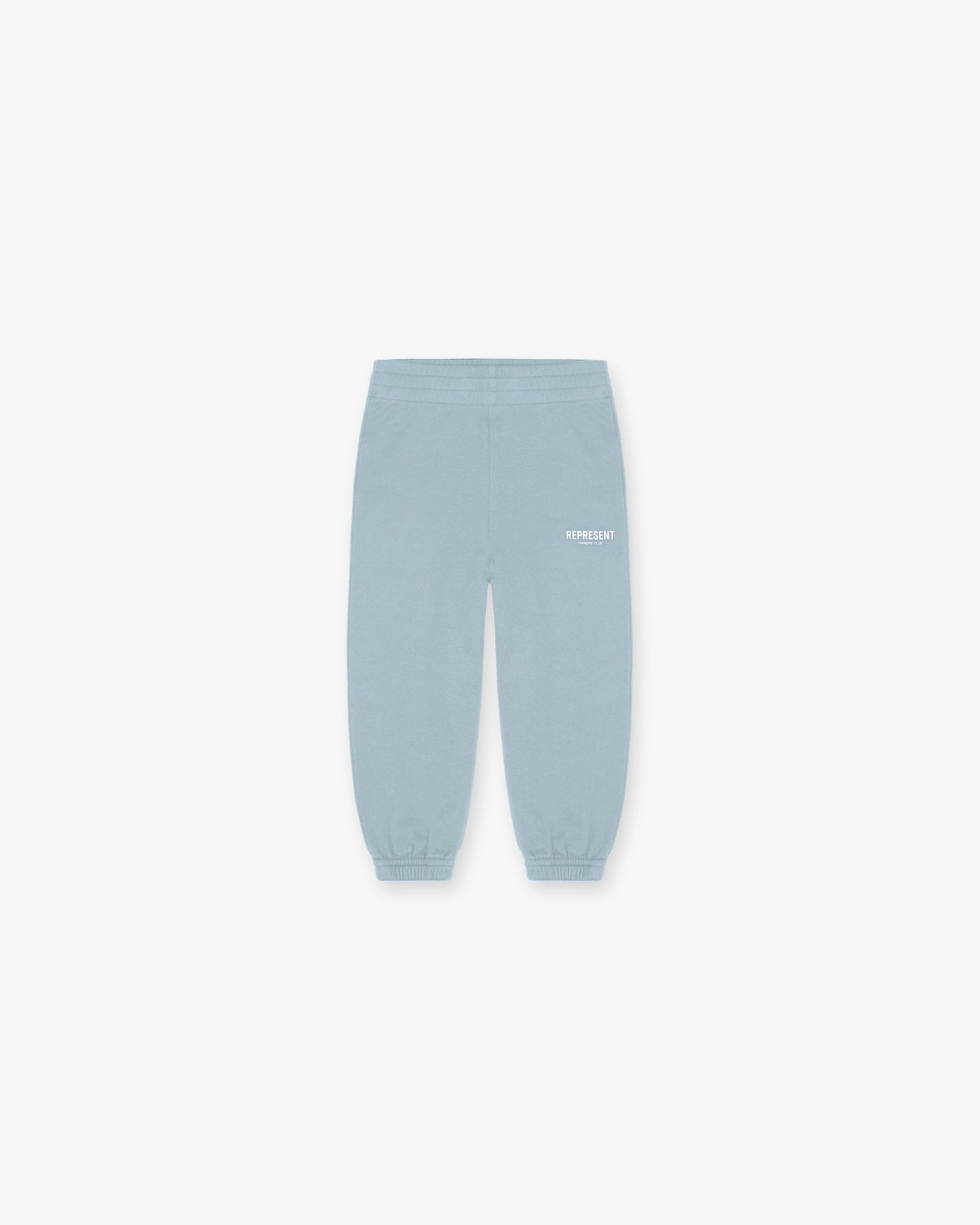 Represent Mini Owners Club Sweatpants | Powder Blue Pants Owners Club | Represent Clo