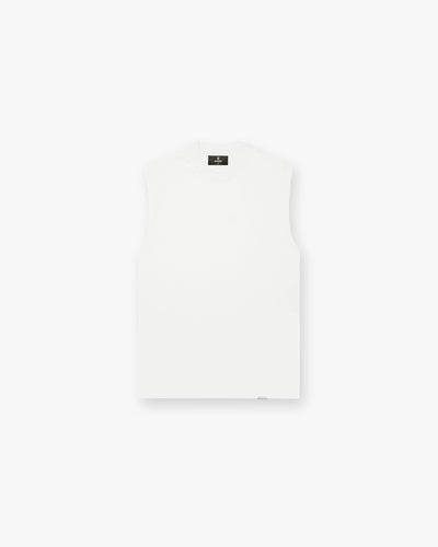 Initial Boxy Tank - Cremeweiss