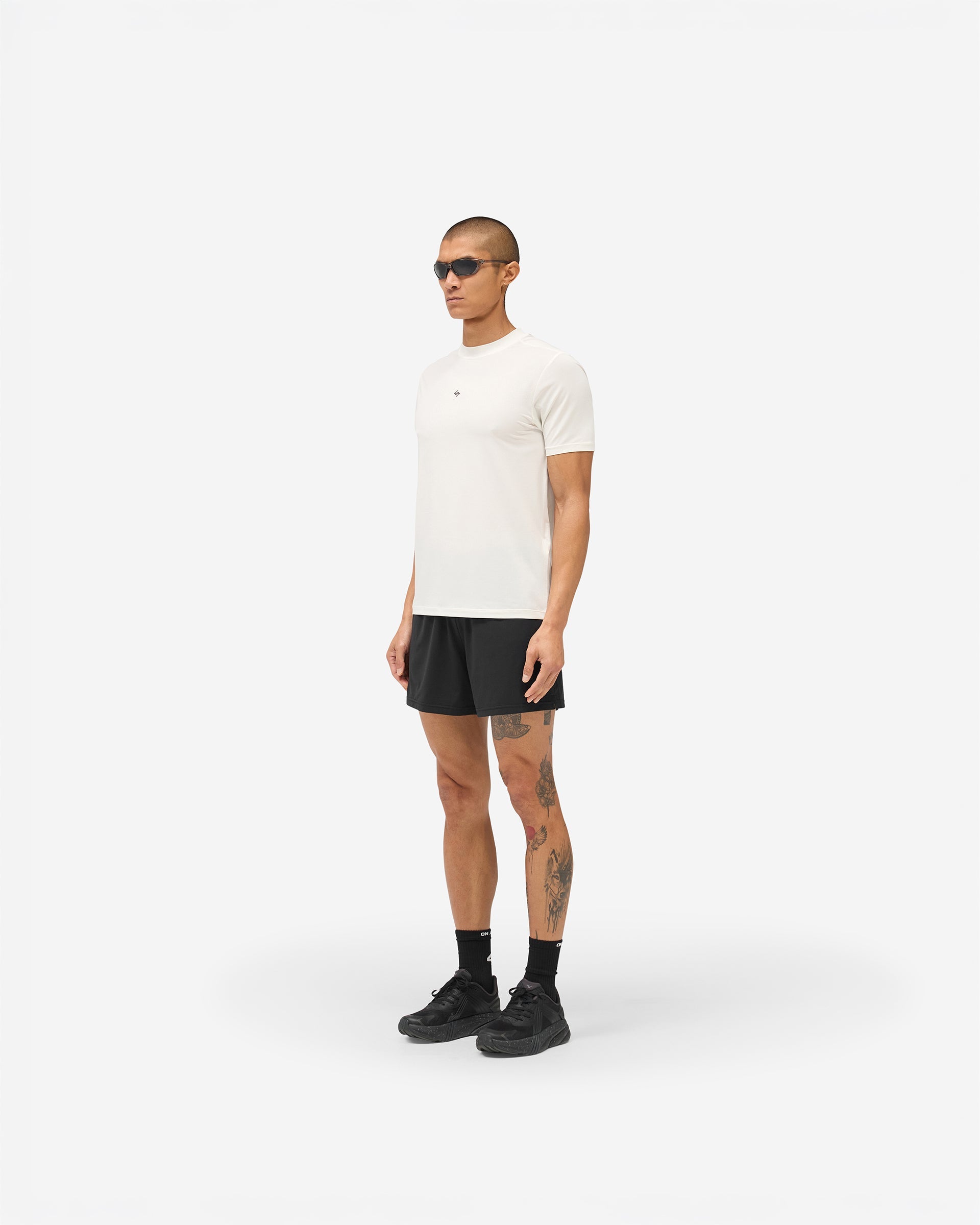 247 DNA Mesh T-Shirt - Flat White