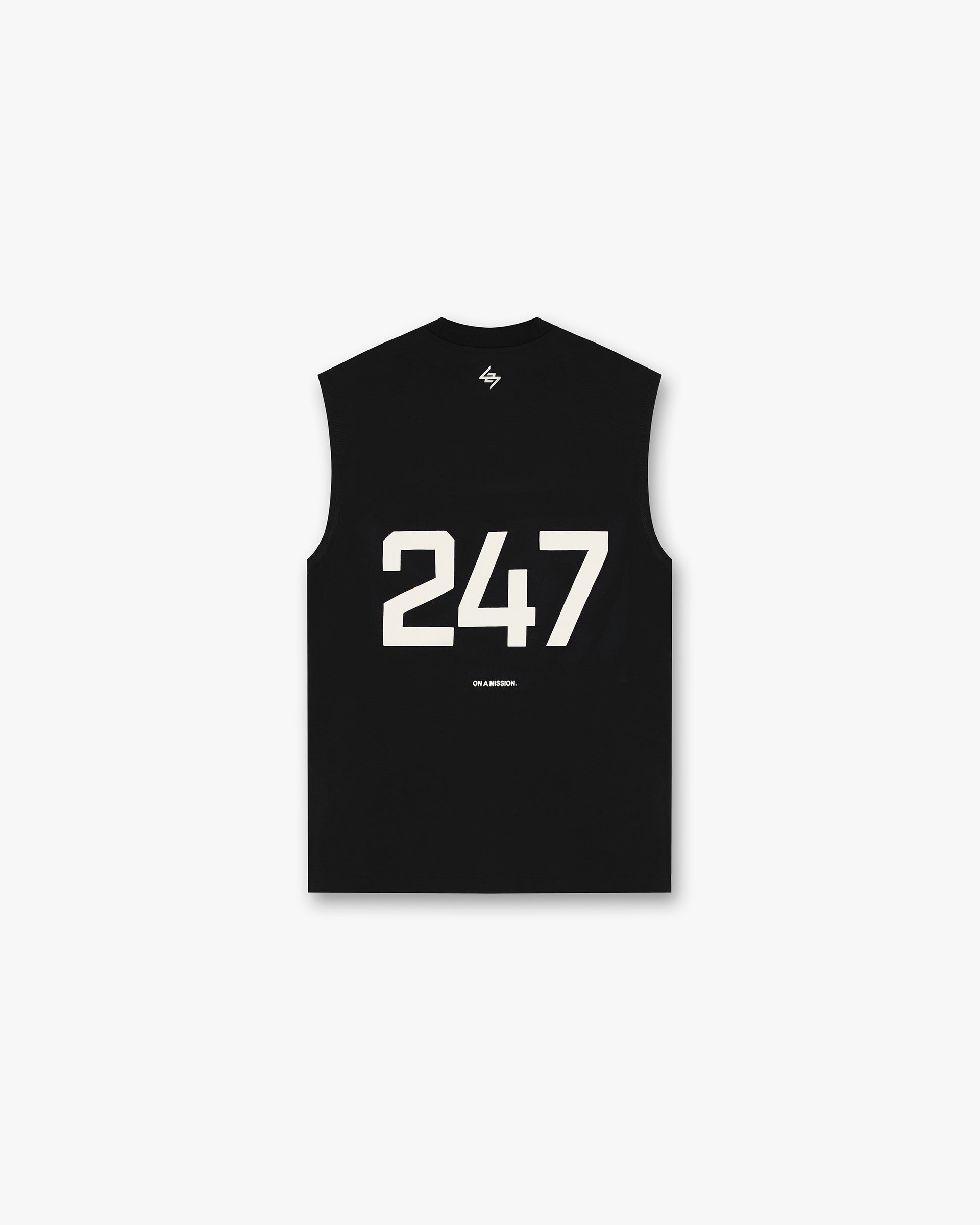 247 Oversized Tank - Tiefschwarz