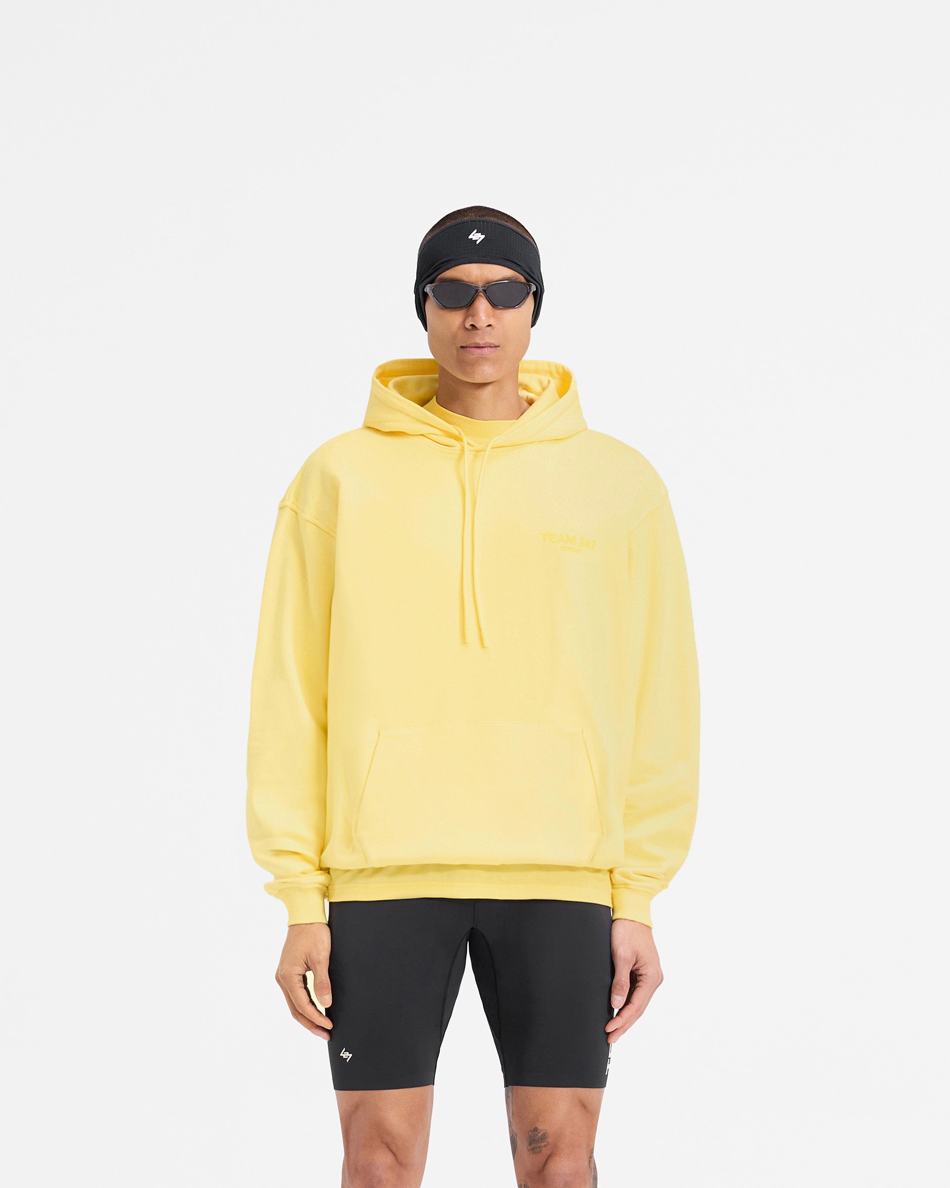 Team 247 Oversized Hoodie - Citron
