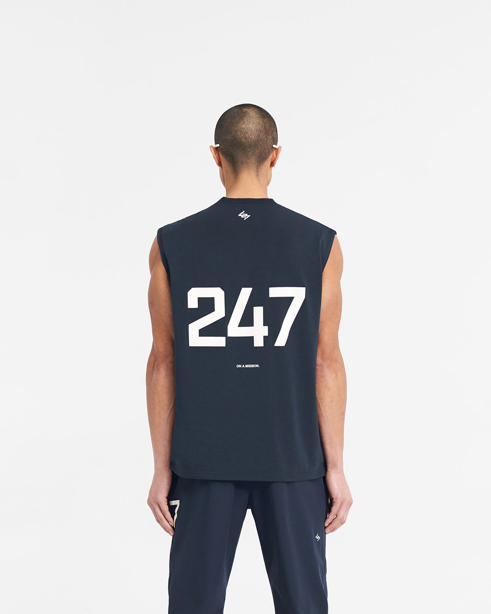247 Oversized Tank - Marineblau