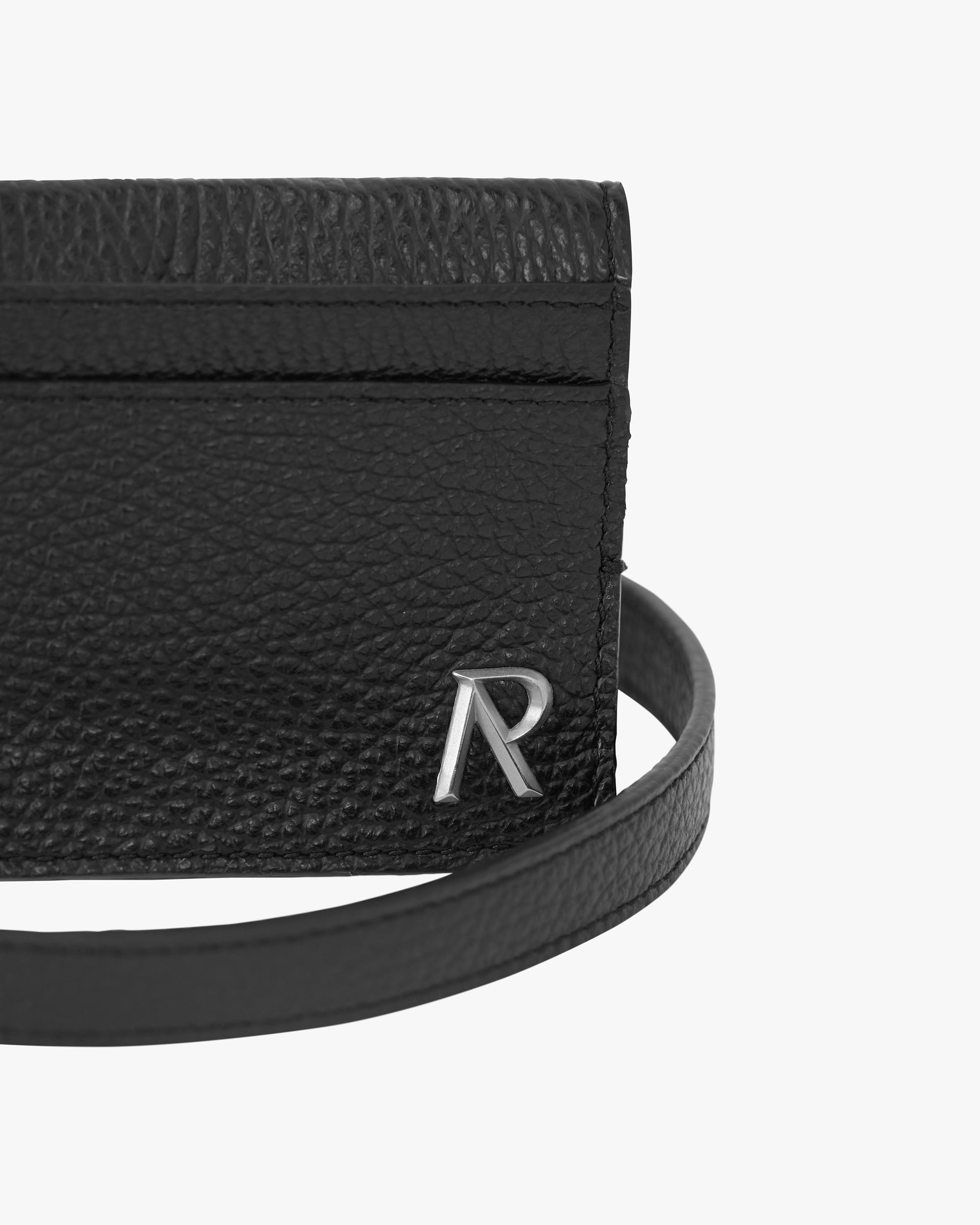 Initial Belt Cardholder - Schwarz