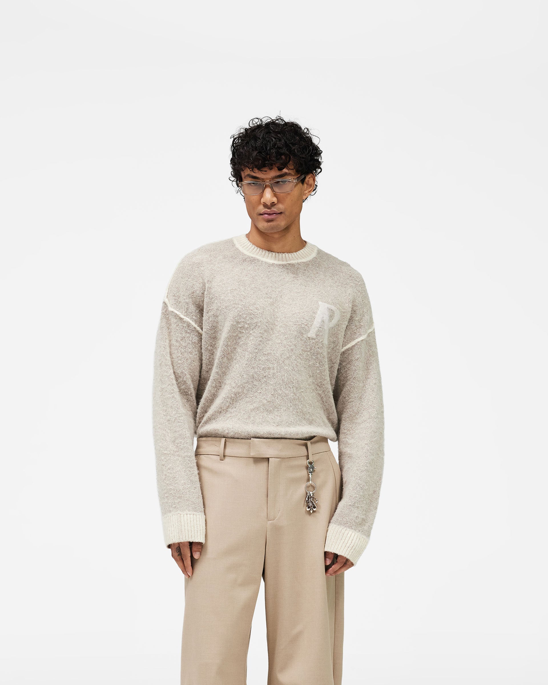 Laurel Knit Sweater - Latte