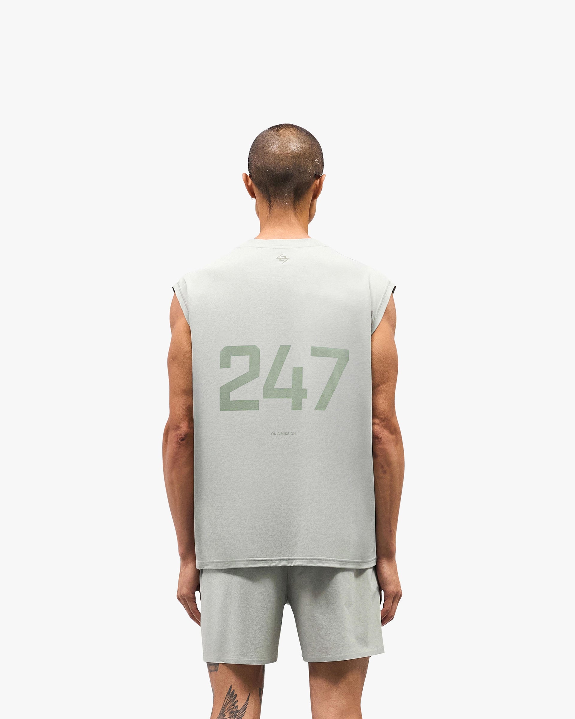 247 Oversized Tank - Sage