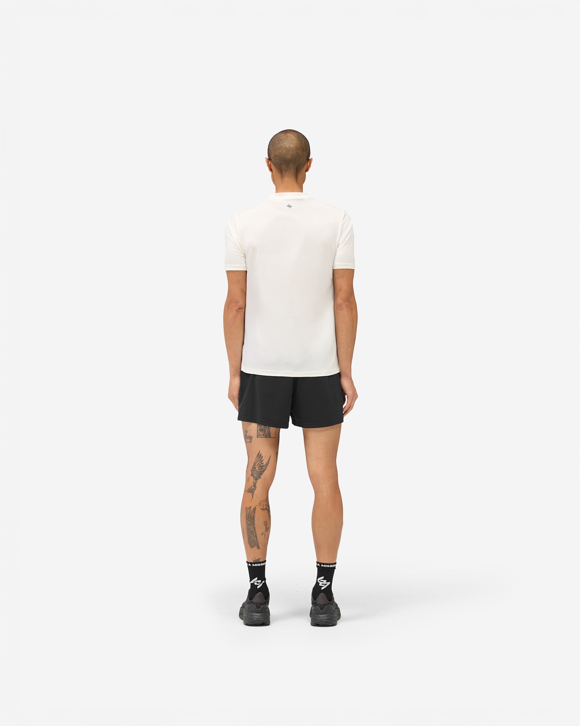 247 DNA Mesh T-Shirt - Flat White