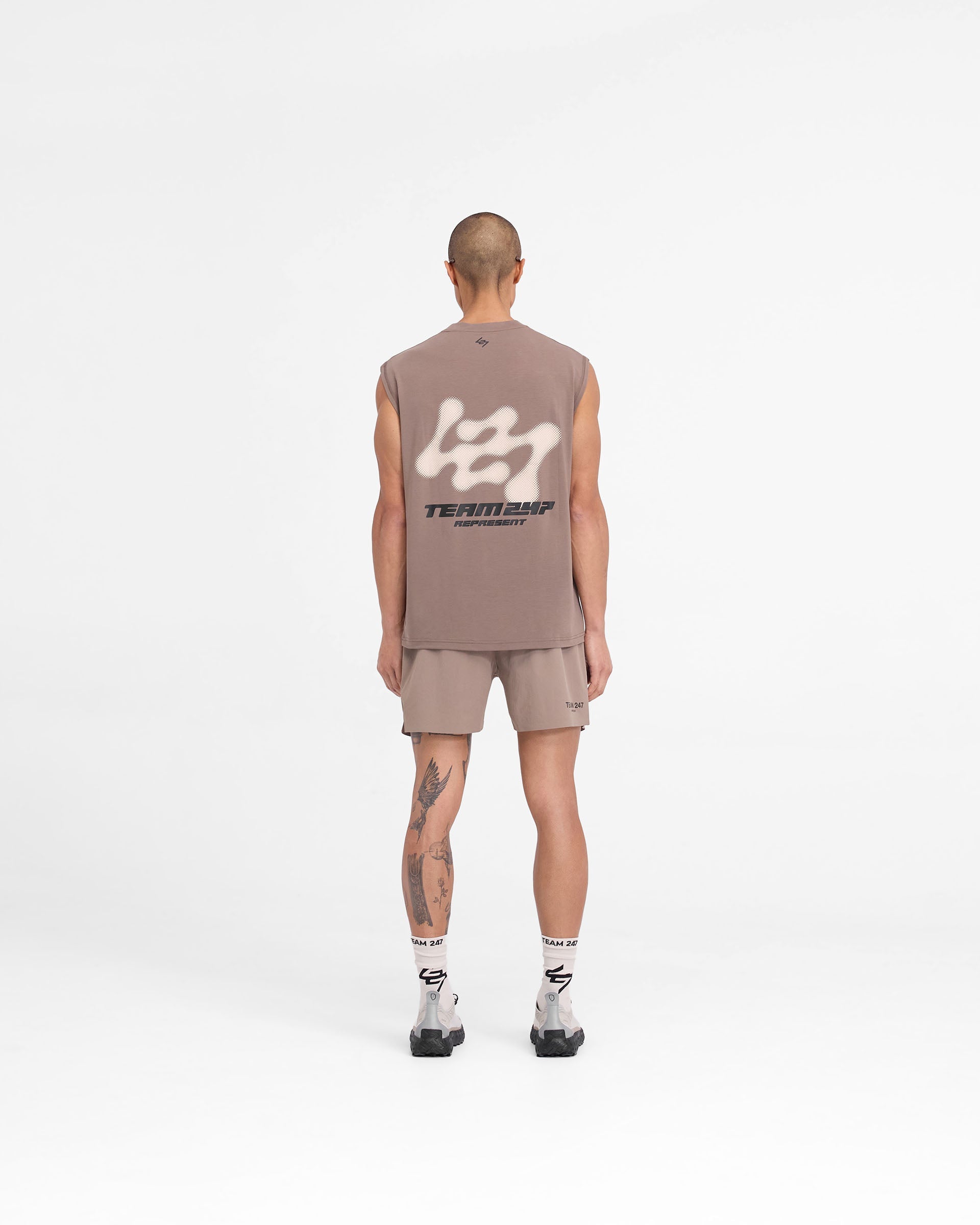 Team 247 Fused Shorts - Terre d'ombre