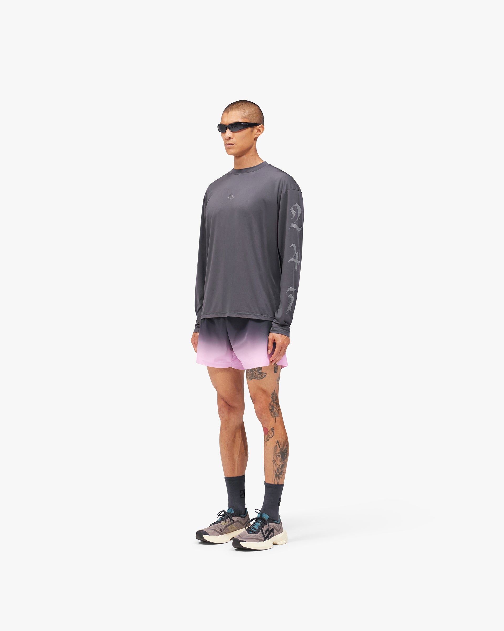 247 Noble Long Sleeve T-Shirt - Graphene