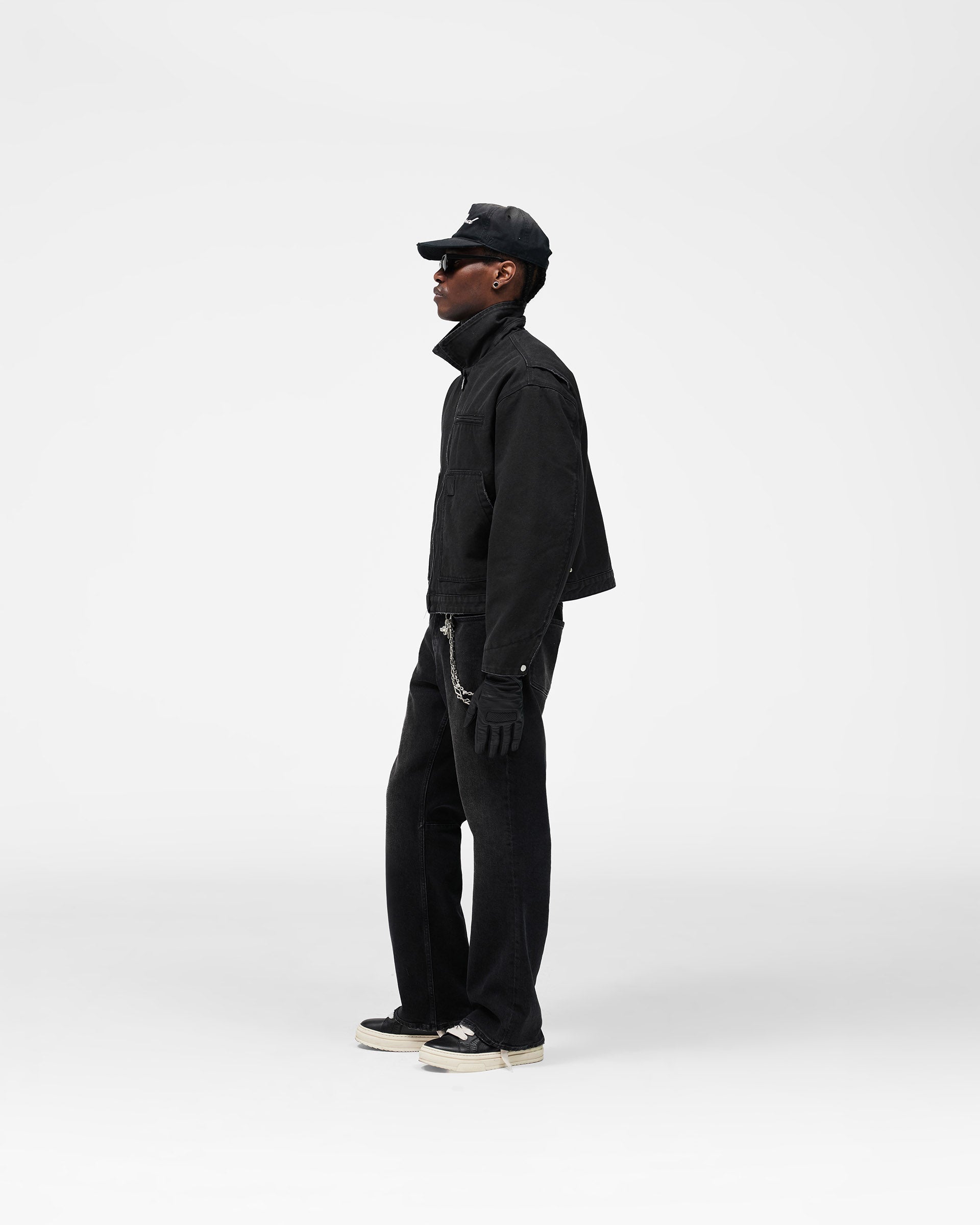 Heaton Workwear Jacket - Washed Black