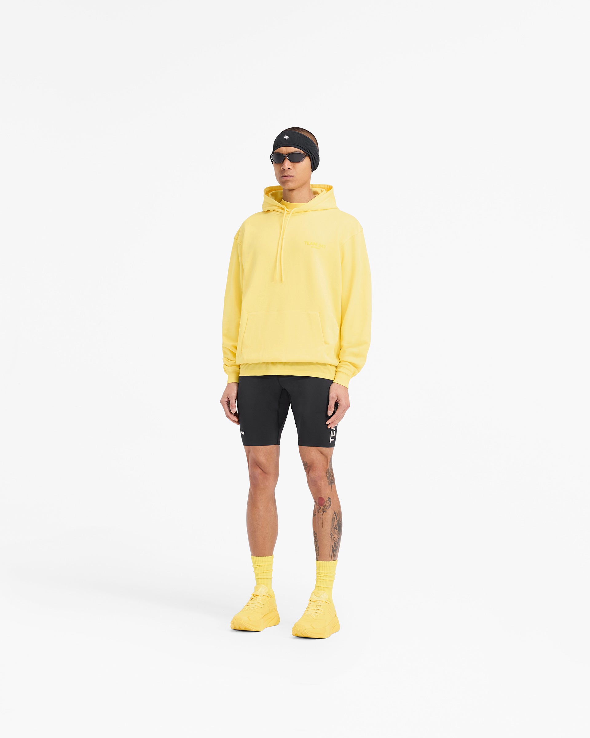 Team 247 Oversized Hoodie - Citron