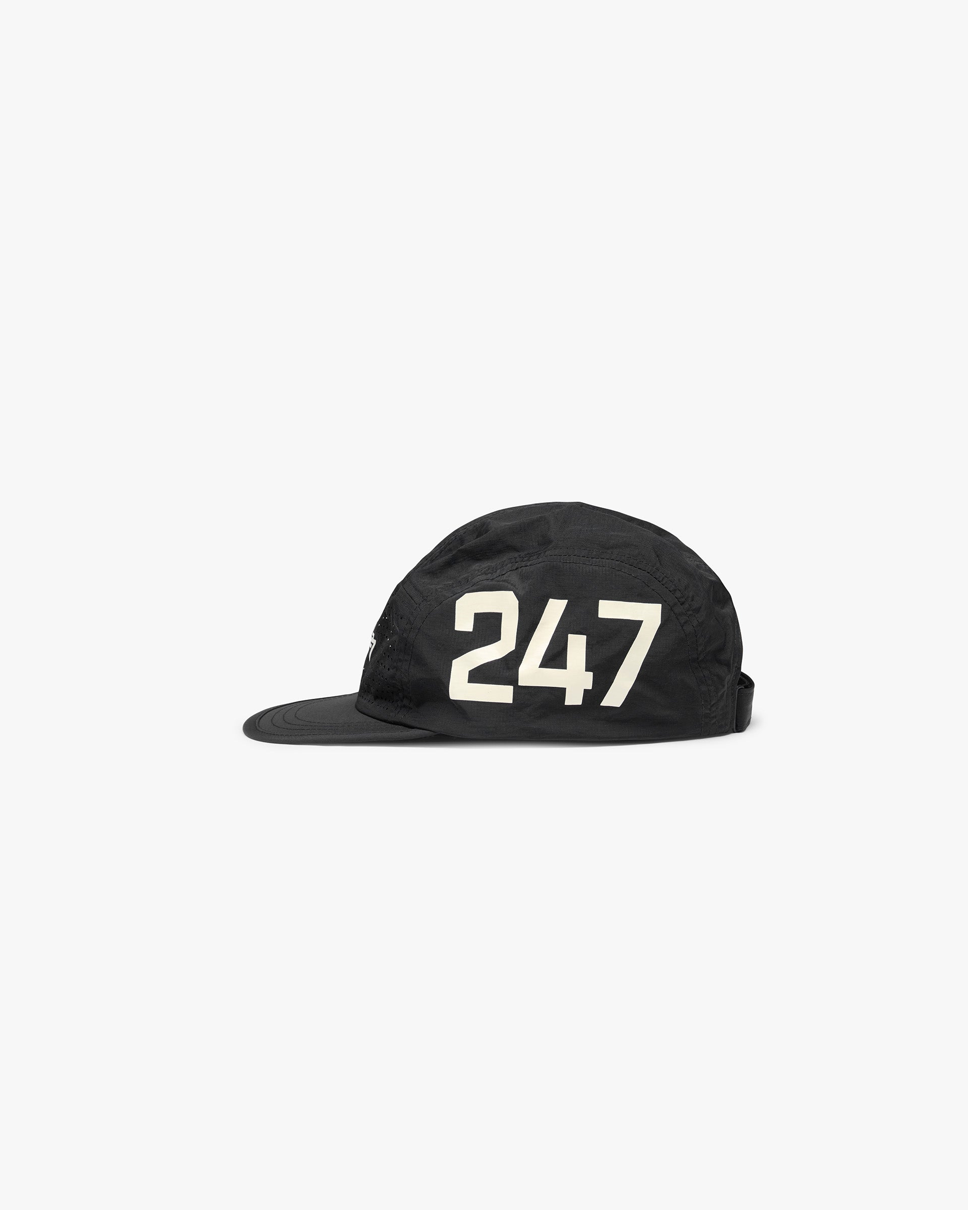 247 Numbers Cap - Jet Black