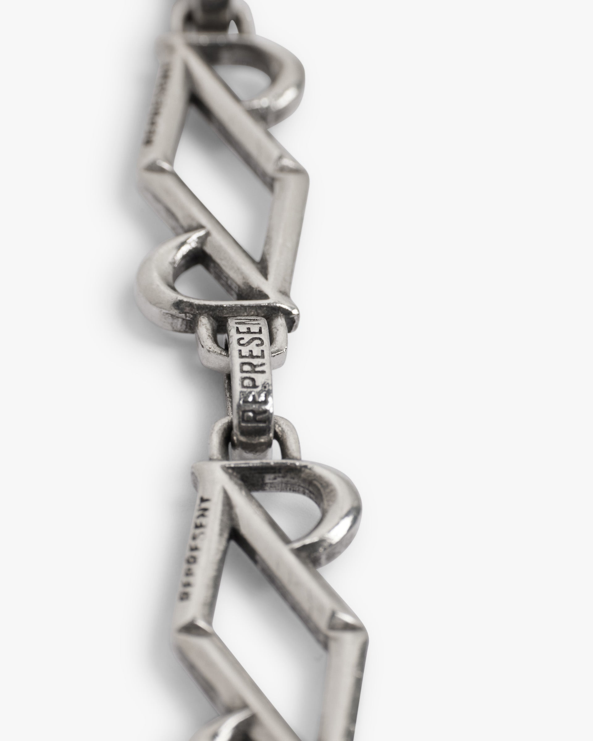 Initial Chain Necklace - Silver