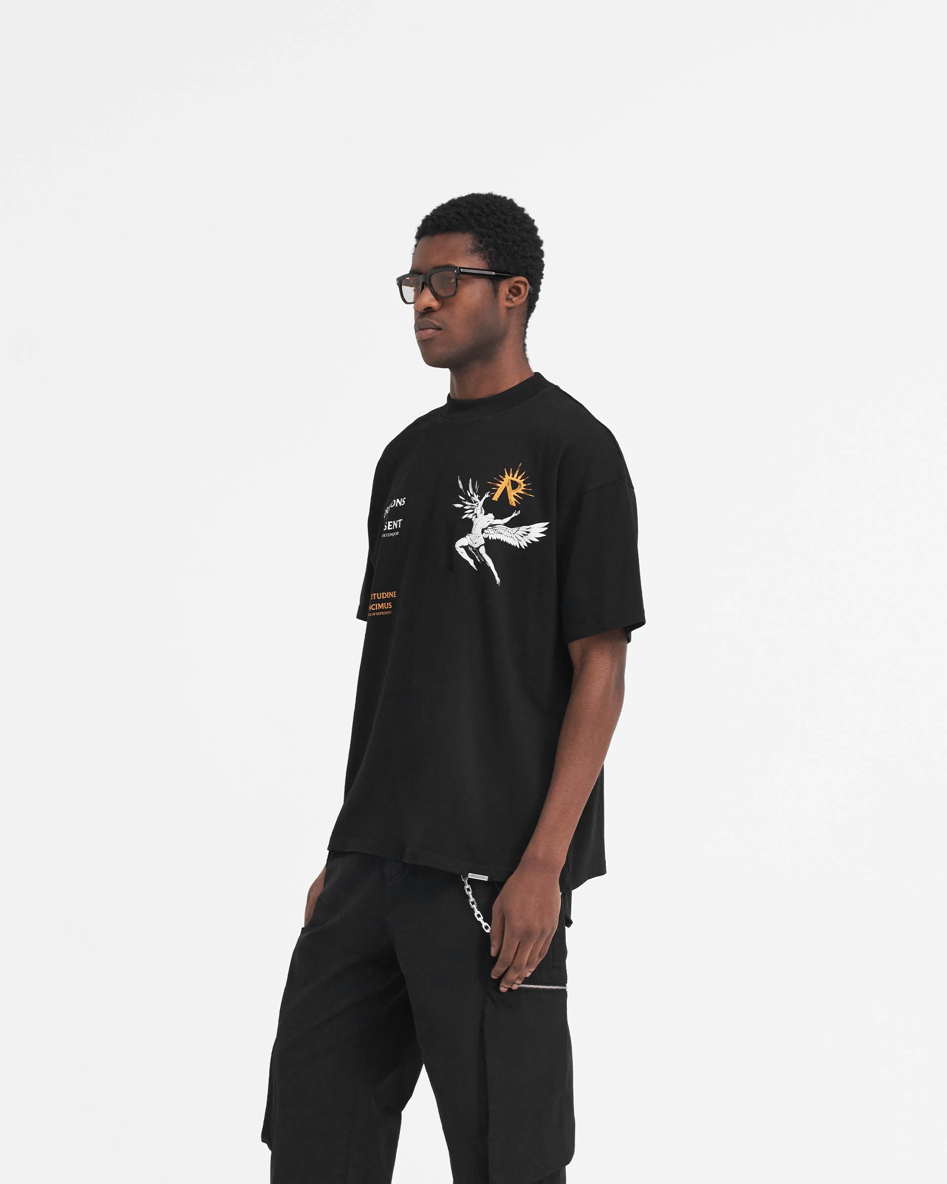 Icarus T-Shirt - Negro Intenso
