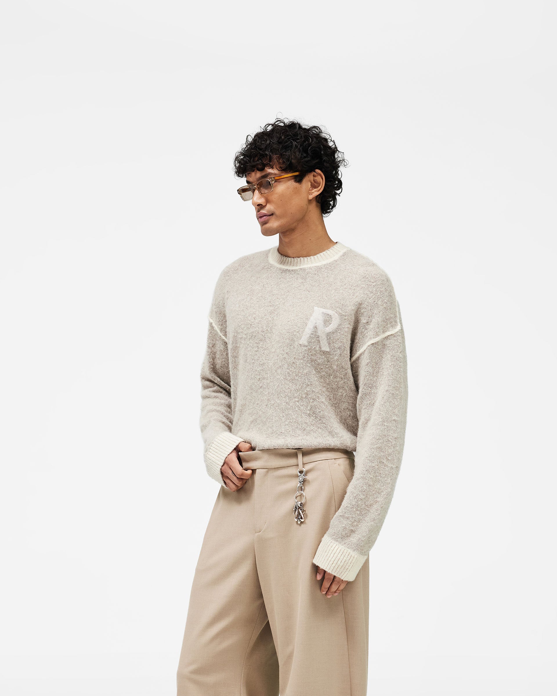 Laurel Knit Sweater - Latte
