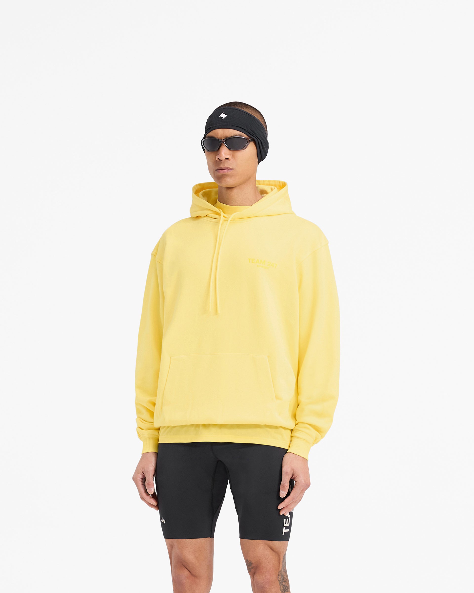 Team 247 Oversized Hoodie - Citron