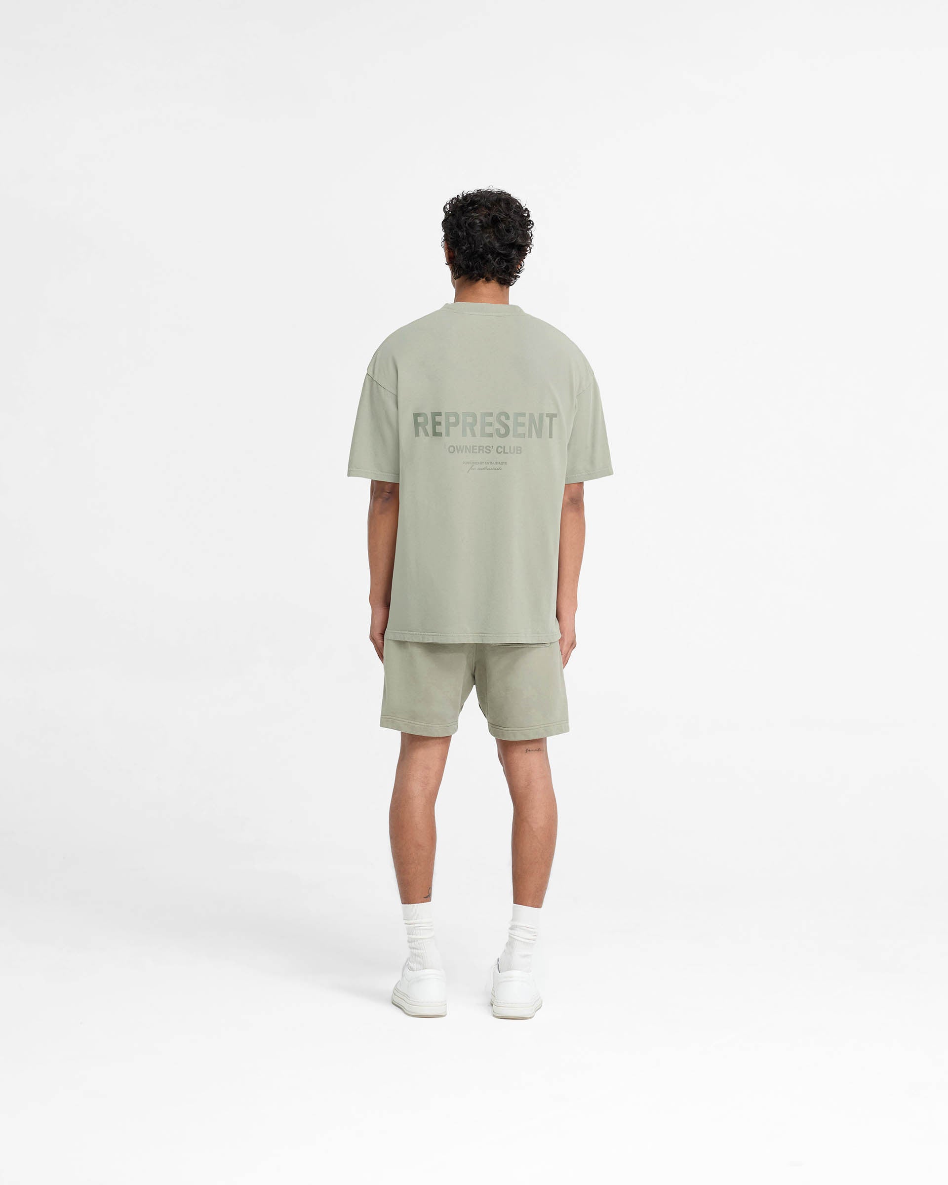Represent Owners Club Shorts - Verde Pastel