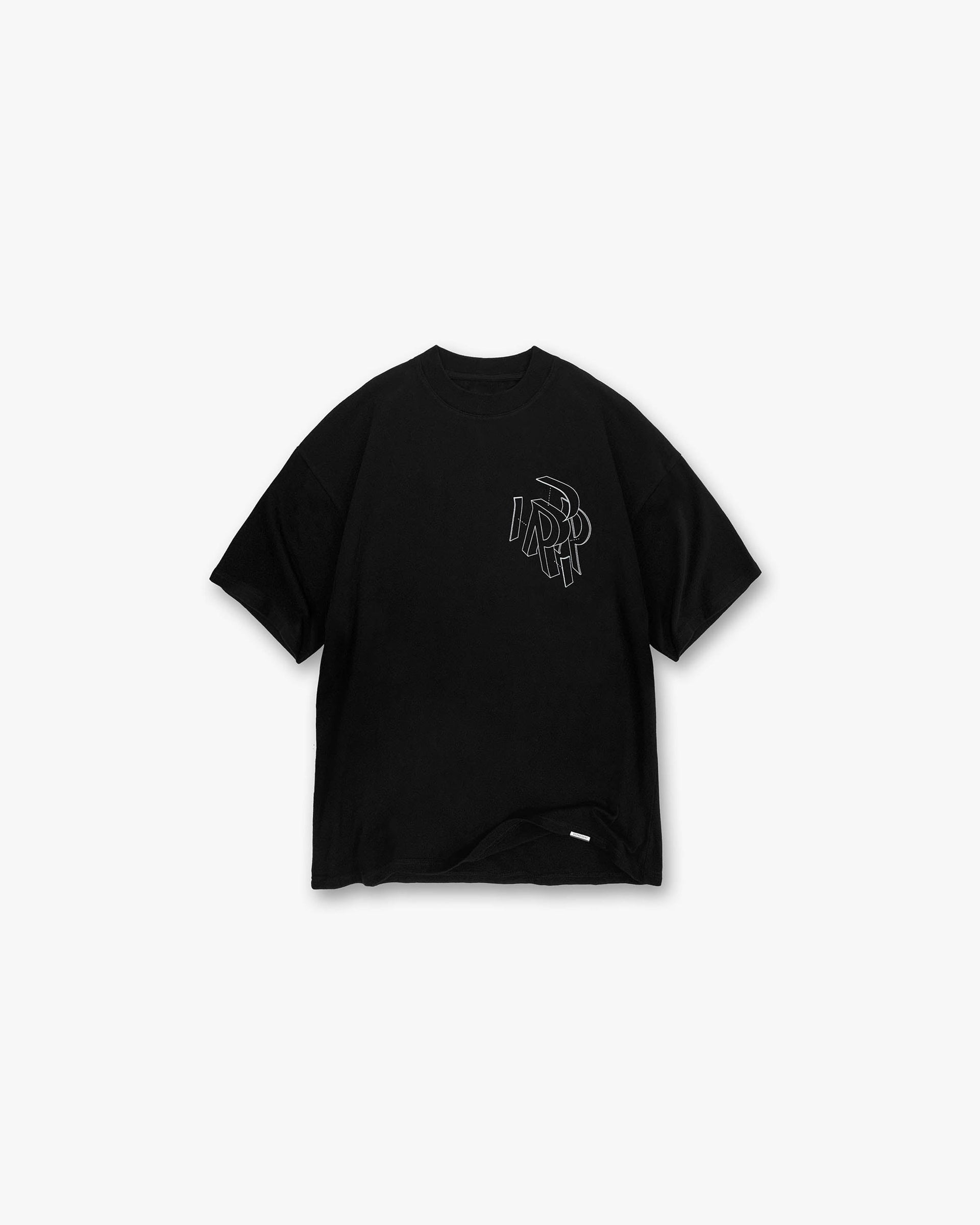 Initial Assembly Outline T-Shirt | Black T-Shirts SS23 | Represent Clo