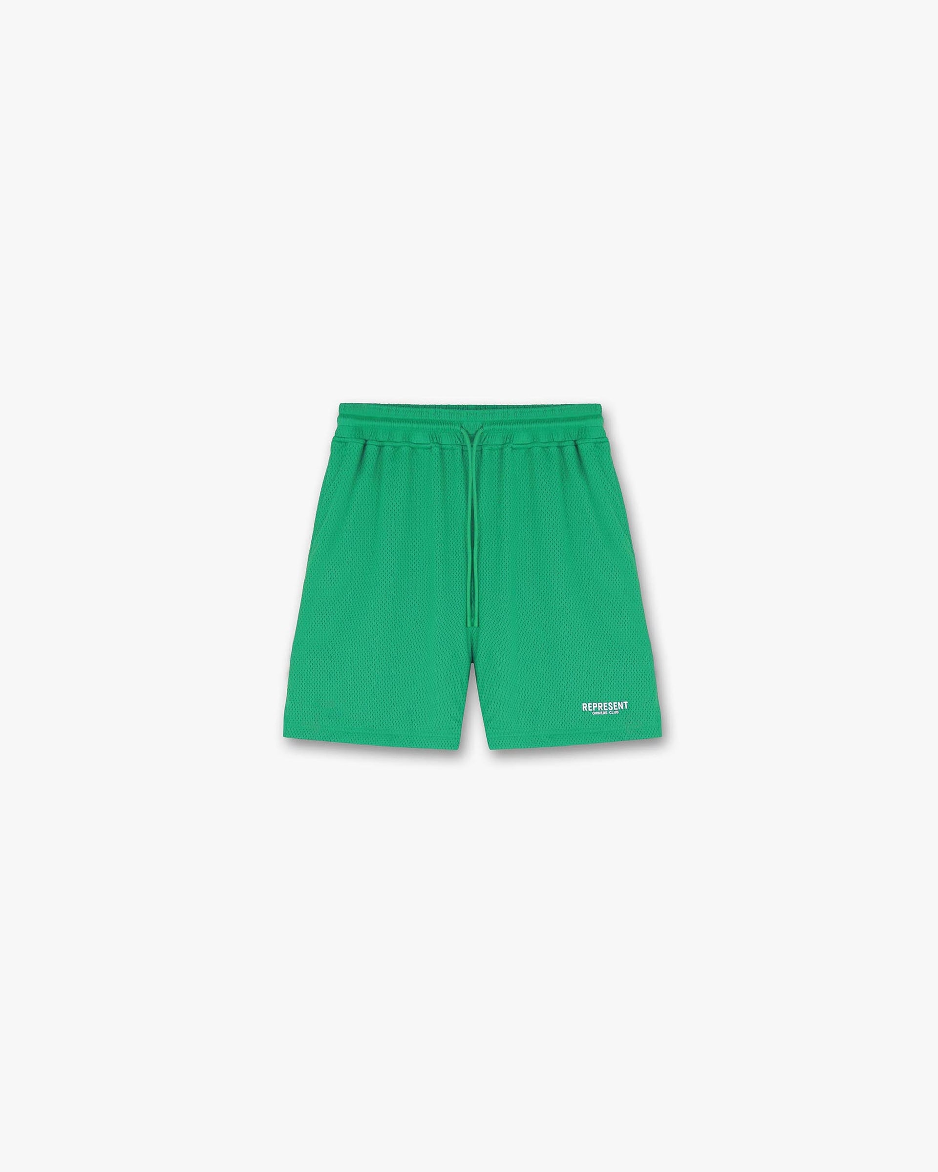 Represent Owners Club Mesh Shorts | Island Green Shorts Owners Club | Represent Clo