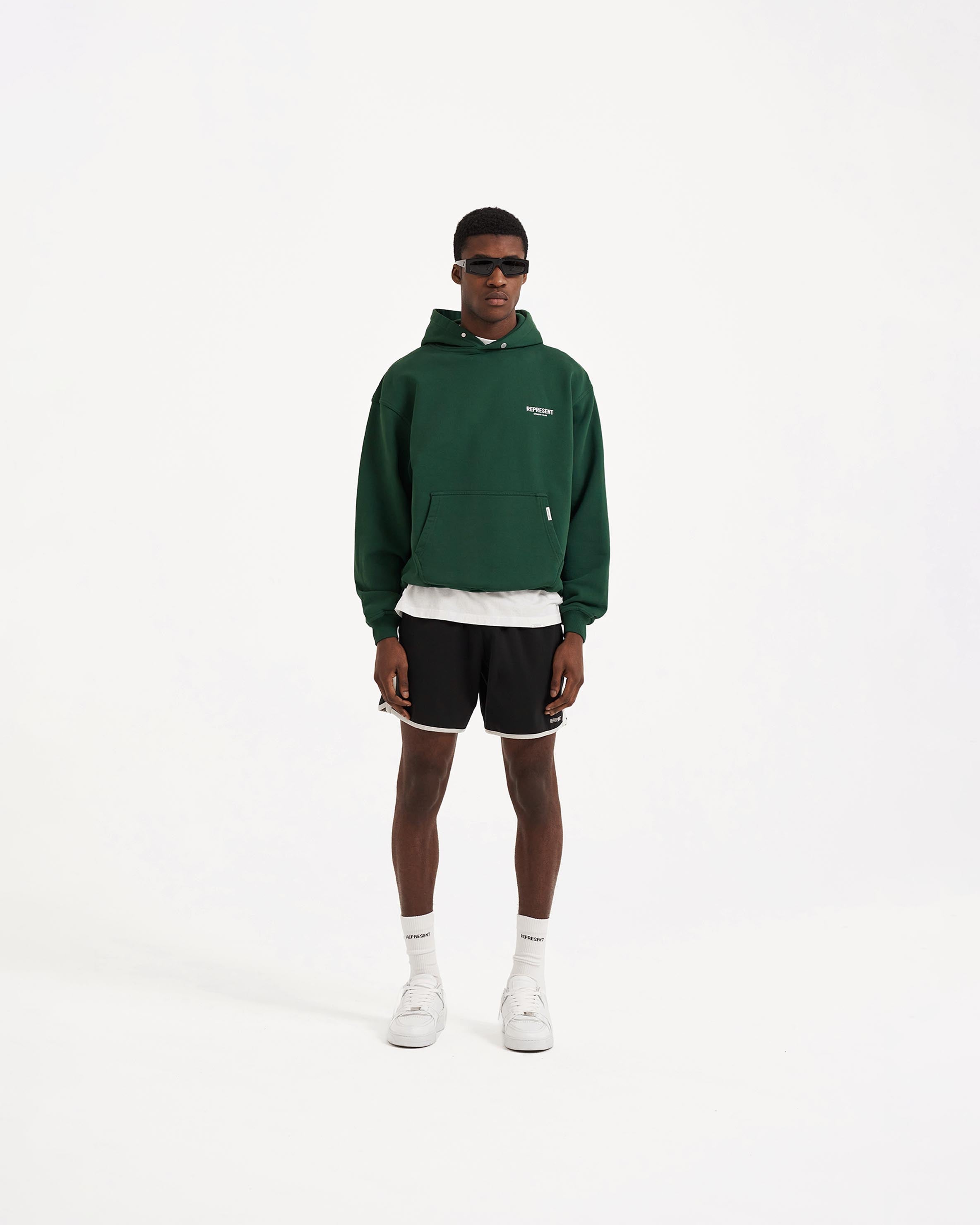 Represent Owners Club Hoodie - Racing Green | REPRESENT CLO