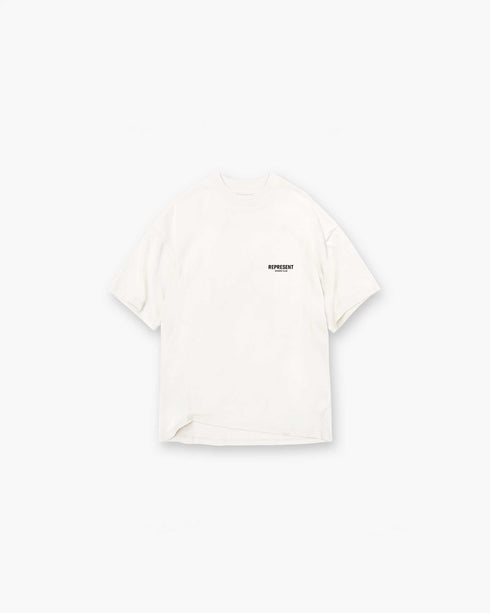 Represent Owners Club T-Shirt - Flat White | REPRESENT CLO