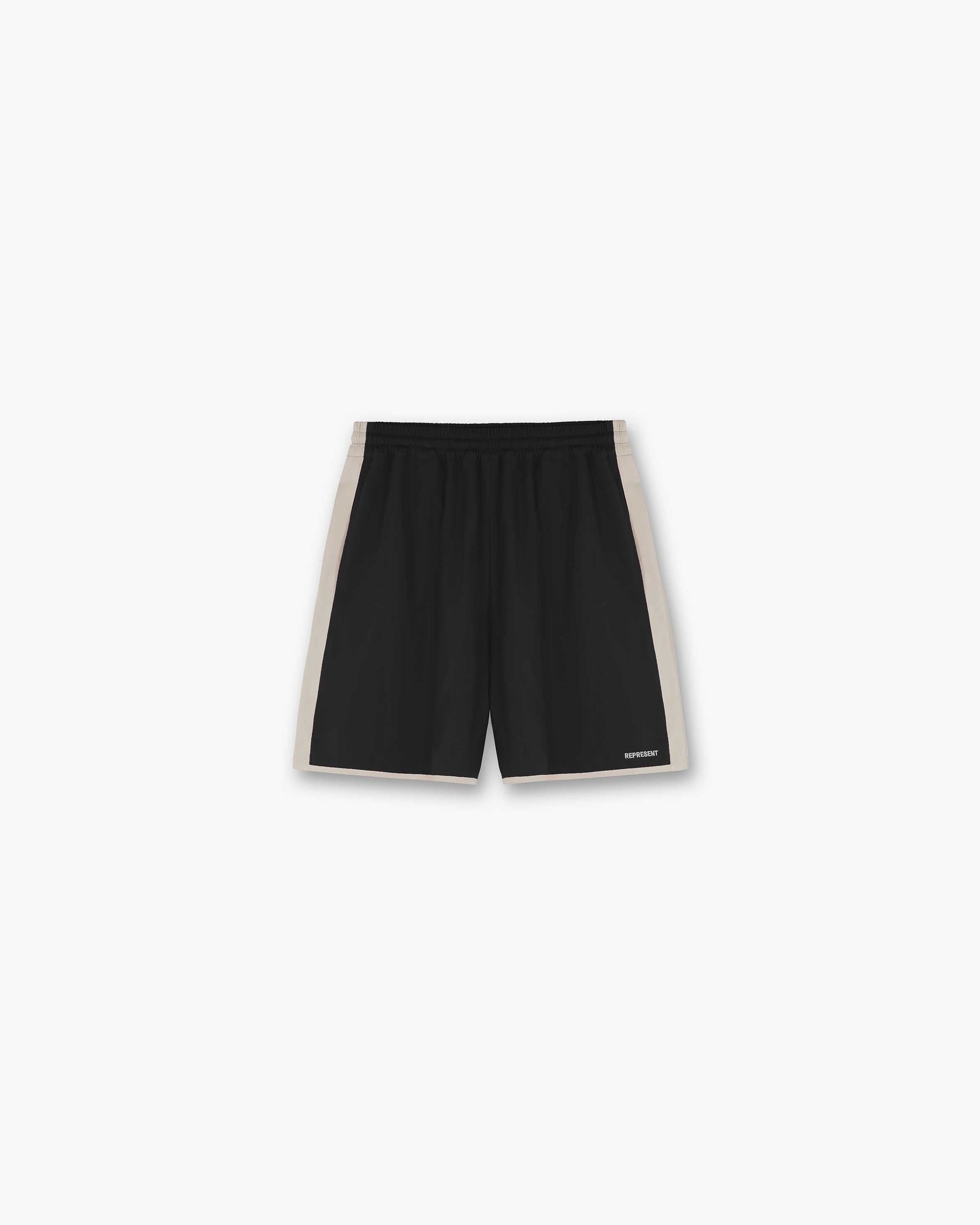Souvenir Shorts | Black Shorts SS23 | Represent Clo